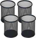 Pen Holder Mesh Pencil Holder Metal Pen Holder Cup Set of 3 – Retail Promo