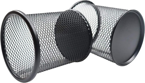 Pen Holder Mesh Pencil Holder Metal Pen Holder Cup Set of 3 – Retail Promo